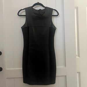 Neiman Marcus Women’s Leather Mini Dress